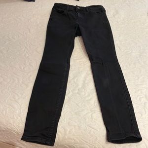 Hollister super skinny black jeans